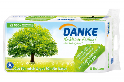 Danke Toilettenpapier Produkt-Bild