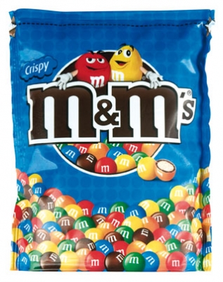 M&M`s Schokoladedragees Produkt-Bild