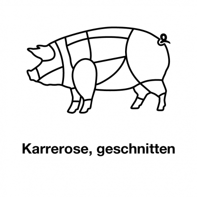 Karreerose geschnitten Produkt-Bild