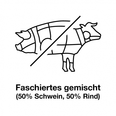 Faschiertes gemischt Produkt-Bild