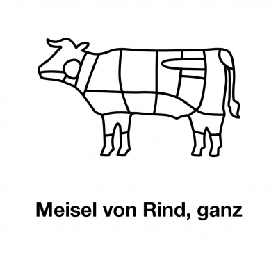 Meisel vom Rind im Ganzen Produkt-Bild