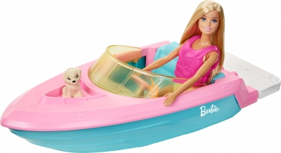 Barbie - Boot mit Puppe Produkt-Bild