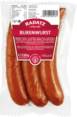 Radatz Würstel Produkt-Bild