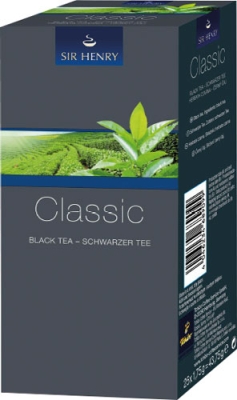Sir Henry schwarzer Tee Produkt-Bild