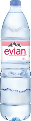 Evian Mineralwasser Produkt-Bild