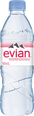 Evian Mineralwasser Produkt-Bild