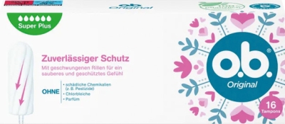 O.B. Damenhygiene Produkt-Bild